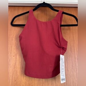 Lululemon Align High Neck Tank. Color Cayenne. Size 4